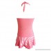 KIKOY Women Tankini Sets With Boy Shorts Bikini Set Casual Swimwear Pink B07NQH33M1